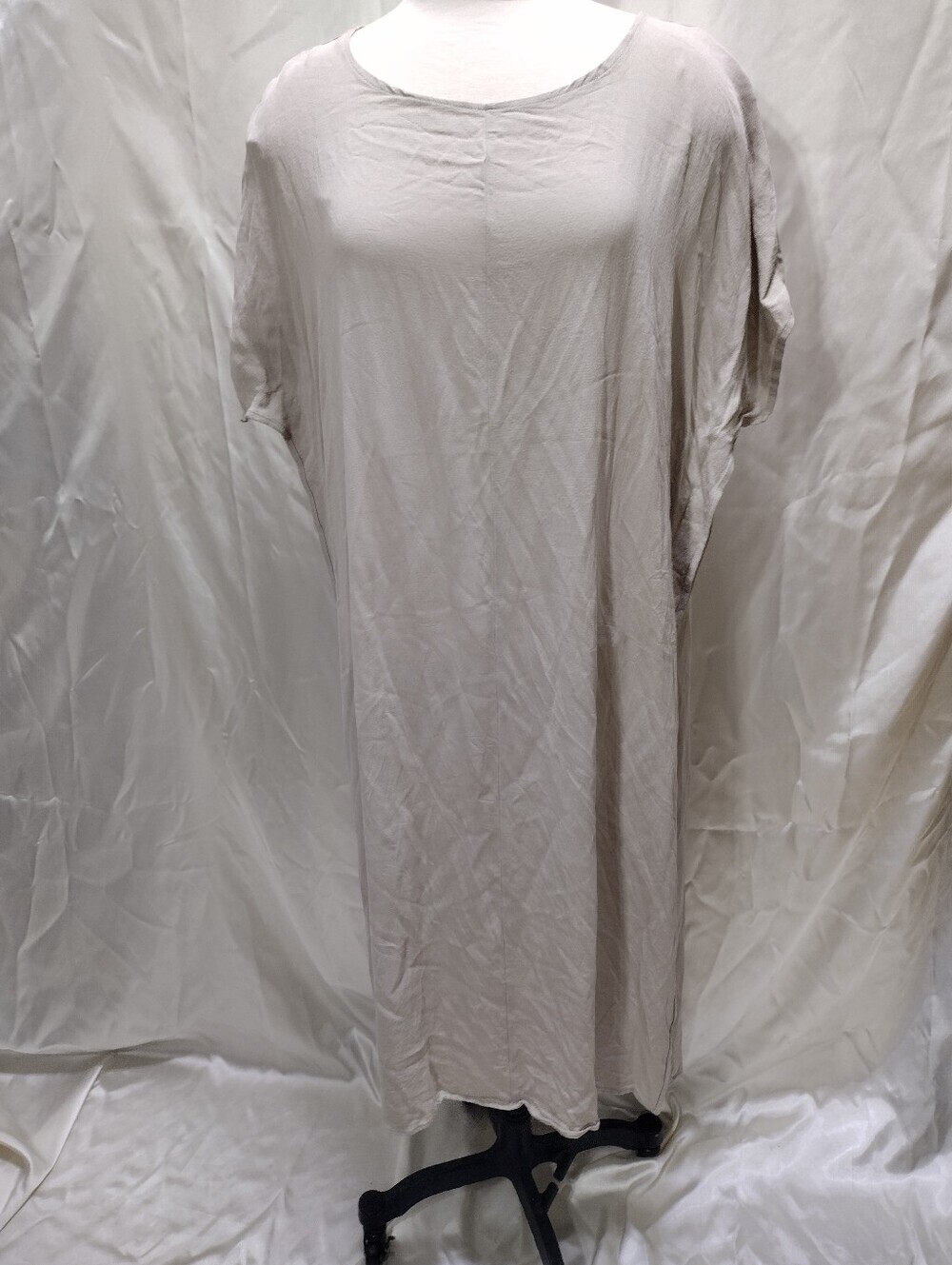 Hackwith Design House Abi Tunic Dress Minimalist EUC  Made In USA OS